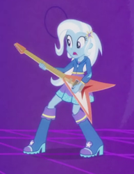 Size: 260x337 | Tagged: safe, screencap, trixie, equestria girls, g4, guitar centered, my little pony equestria girls: rainbow rocks, cropped