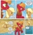 Size: 734x789 | Tagged: safe, artist:caseycoller, idw, official comic, applejack, big macintosh, earth pony, pony, friendship is magic #85, g4, my little pony: friendship is magic (idw), spoiler:comic, colt, comic, female, filly, foal, male, speech bubble, younger