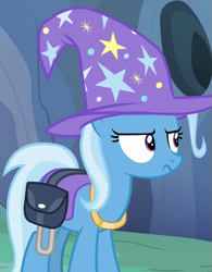 Size: 553x709 | Tagged: safe, screencap, trixie, pony, g4, to where and back again, cropped