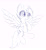Size: 2600x2800 | Tagged: safe, artist:starmaster, lyra heartstrings, alicorn, pony, g4, alicornified, female, high res, lyracorn, race swap, sketch, smiling, solo, wings
