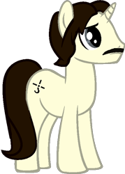 Size: 491x687 | Tagged: safe, artist:gabbypaint-ponybases, artist:grapefruitface1, pony, unicorn, base used, blue oyster cult, buck dharma, facial hair, moustache, ponified, show accurate, simple background, solo, transparent background, vector