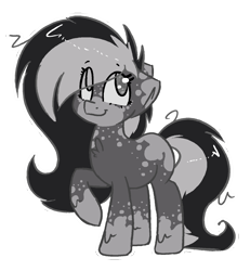 Size: 1384x1500 | Tagged: safe, artist:northwindsmlp, oc, oc only, oc:chocolate milk, earth pony, pony, simple background, solo, transparent background