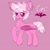 Size: 768x768 | Tagged: safe, artist:xsugarkittyx, oc, oc only, bat pony, pony, bat pony oc, chest fluff, ear piercing, earring, jewelry, piercing, solo