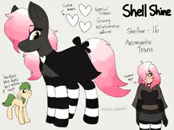 Size: 2048x1536 | Tagged: safe, artist:incendiarymoth, oc, oc only, oc:shell shine, earth pony, human, pony, cloak, clothes, female, humanized, mare, solo