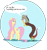 Size: 2798x2996 | Tagged: safe, artist:netja, discord, fluttershy, draconequus, pony, unicorn, g4, fluttershy (g5 concept leak), g5 concept leak style, g5 concept leaks, high res, race swap, redesign, simple background, unicorn fluttershy