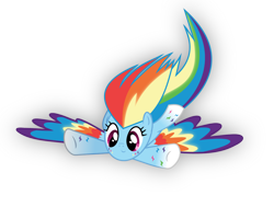 Size: 4080x3084 | Tagged: safe, artist:php178, derpibooru exclusive, rainbow dash, pegasus, pony, g4, .svg available, cute, dashabetes, female, flying, glowing, happy, rainbow power, reupload, simple background, solo, super powered, transparent background, vector
