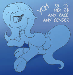 Size: 858x883 | Tagged: safe, artist:foxpit, pony, commission, female, mare, solo, your character here