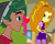 Size: 702x562 | Tagged: safe, edit, edited screencap, screencap, adagio dazzle, timber spruce, equestria girls, g4, my little pony equestria girls: legend of everfree, my little pony equestria girls: rainbow rocks, female, male, shipping, shipping domino, straight, timberdazzle