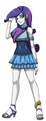 Size: 1136x3000 | Tagged: safe, artist:artemis-polara, rarity, equestria girls, g4, bracelet, clothes, feet, high heels, jewelry, nail polish, sandals, shoes, simple background, skirt, solo, toe ring, toenail polish, toes, transparent background
