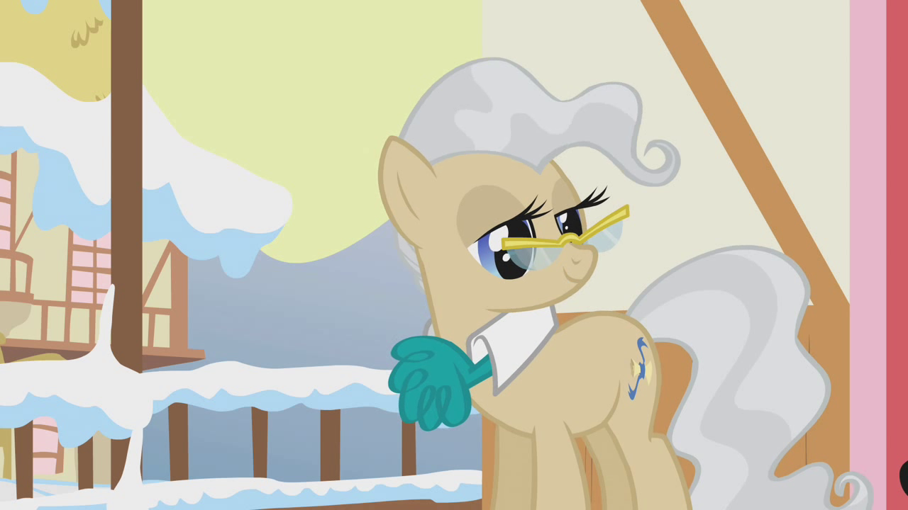 Safe Screencap Mayor Mare Earth Pony Pony Winter Wrap