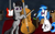 Size: 3500x2189 | Tagged: safe, artist:almaustral, dj pon-3, octavia melody, vinyl scratch, earth pony, pony, unicorn, g4, bow (instrument), cello, duo, female, high res, mare, musical instrument, sunglasses