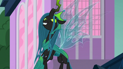 Size: 1920x1080 | Tagged: safe, screencap, queen chrysalis, pony, g4, the ending of the end, solo, ultimate chrysalis