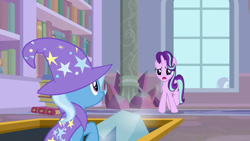 Size: 1920x1080 | Tagged: safe, screencap, starlight glimmer, trixie, g4, the ending of the end