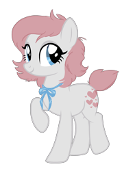 Size: 1680x2132 | Tagged: safe, artist:hippykat13, artist:sabokat, snuzzle, earth pony, pony, g1, g4, base used, g1 to g4, generation leap, ribbon, short hair, short mane, short tail, simple background, snuzzlebetes, solo, transparent background