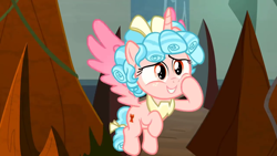 Size: 1280x720 | Tagged: safe, screencap, cozy glow, alicorn, pony, g4, the ending of the end, alicornified, bow, cozybetes, cozycorn, cute, race swap, solo, tail bow