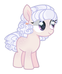 Size: 703x840 | Tagged: safe, artist:x-dainichi-x, oc, oc only, oc:morning sweetness, earth pony, pony, female, filly, offspring, parent:cheese sandwich, parent:pinkie pie, parents:cheesepie, simple background, solo, transparent background