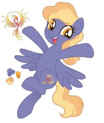 Size: 1200x1419 | Tagged: safe, artist:magicuniclaws, oc, oc only, pegasus, pony, female, mare, offspring, parent:hoity toity, parent:spitfire, simple background, solo, transparent background