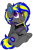 Size: 779x1188 | Tagged: safe, artist:rokosmith26, oc, oc only, oc:rapid shadow, pony, unicorn, book, clothes, colored pupils, cute, cutie mark, ear fluff, fangs, flower, happy, hoodie, horn, hug, looking at you, male, open mouth, scarf, simple background, sitting, smiling, solo, teeth, transparent background, underhoof