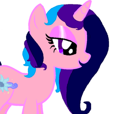 Size: 748x686 | Tagged: safe, oc, oc only, oc:lavender breeze, pony, unicorn, eyeshadow, female, horn, makeup, simple background, solo, unicorn oc, white background