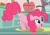 Size: 887x616 | Tagged: safe, screencap, pinkie pie, earth pony, pony, call of the cutie, g4, my little pony: friendship is magic, season 1, bent over, butt, cropped, cupcakes song, cute, diapinkes, female, happy, kitchen, mare, open mouth, plot, smiling