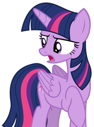 Size: 1738x2356 | Tagged: safe, artist:sketchmcreations, twilight sparkle, alicorn, pony, g4, what about discord?, annoyed, female, mare, open mouth, raised hoof, simple background, solo, transparent background, twilight sparkle (alicorn), vector