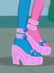 Size: 500x675 | Tagged: safe, screencap, rarity, equestria girls, g4, life is a runway, cropped, high heels, legs, pictures of legs, shoes