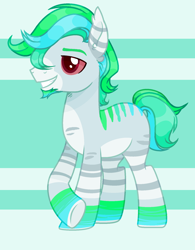 Size: 1488x1904 | Tagged: safe, artist:katnekobase, artist:thieeur-nawng, oc, oc only, earth pony, pony, abstract background, base used, earth pony oc, grin, male, raised hoof, smiling, solo, stallion