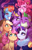 Size: 792x1224 | Tagged: safe, artist:crowbartk-hullo, applejack, fluttershy, pinkie pie, rainbow dash, rarity, spike, twilight sparkle, alicorn, dragon, earth pony, pegasus, pony, unicorn, mlp fim's tenth anniversary, g4, the last problem, eyes closed, female, happy birthday mlp:fim, male, mane seven, mane six, mare, obtrusive watermark, older, older applejack, older fluttershy, older mane seven, older mane six, older pinkie pie, older rainbow dash, older rarity, older spike, older twilight, older twilight sparkle (alicorn), one eye closed, princess twilight 2.0, smiling, twilight sparkle (alicorn), watermark, winged spike, wings