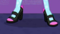 Size: 500x287 | Tagged: safe, screencap, rarity, display of affection, equestria girls, equestria girls series, g4, cropped, high heels, legs, pictures of legs, shoes