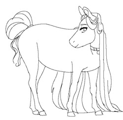 Size: 550x538 | Tagged: safe, artist:xleadmarex, oc, pony, concept design, doodle, female, mare, monochrome, solo