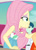 Size: 1472x2045 | Tagged: safe, screencap, applejack, fluttershy, equestria girls, equestria girls specials, g4, my little pony equestria girls: better together, my little pony equestria girls: spring breakdown, clothes, cloud, cropped, cruise, cruise ship, cute, female, flower, leaf, lidded eyes, male, pockets, shorts, shyabetes, sleeveless, smiling, solo, spring break, yacht