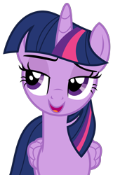 Size: 1500x2325 | Tagged: safe, artist:sketchmcreations, twilight sparkle, alicorn, pony, g4, what about discord?, female, mare, open mouth, raised eyebrow, sassy, simple background, solo, transparent background, twilight sparkle (alicorn), vector