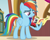 Size: 761x604 | Tagged: safe, screencap, rainbow dash, pegasus, pony, common ground, g4, female, mare, wing hands, wings