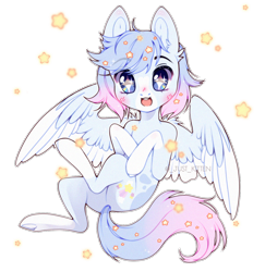 Size: 1182x1216 | Tagged: safe, artist:aniimoni, oc, oc only, pegasus, pony, female, mare, simple background, solo, transparent background, two toned wings, wings