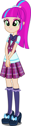 Size: 1347x5316 | Tagged: safe, artist:nightred15, edit, vector edit, sour sweet, equestria girls, g4, my little pony equestria girls: friendship games, clothes, crystal prep academy uniform, female, human coloration, school uniform, simple background, solo, transparent background, tumblr sour sweet, vector