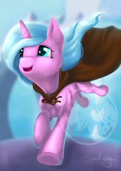 Size: 1280x1803 | Tagged: safe, artist:safizejaart, idw, radiant hope, pony, unicorn, g4, running, watermark