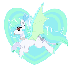 Size: 3328x3103 | Tagged: safe, artist:crazysketch101, oc, oc only, bat pony, pony, ear piercing, high res, piercing, simple background, solo, tongue out, white background