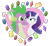 Size: 2400x2200 | Tagged: safe, artist:sixes&sevens, rarity, spike, g4, blushing, cheek kiss, female, gem, heart, high res, kissing, male, older, older spike, ship:sparity, shipping, simple background, straight, transparent background