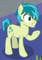 Size: 207x293 | Tagged: safe, screencap, sandbar, earth pony, pony, g4, the hearth's warming club, cropped