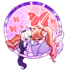 Size: 3116x3345 | Tagged: safe, artist:krissstudios, oc, oc only, butterfly, pegasus, pony, dreamcatcher, female, high res, mare, simple background, transparent background