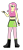 Size: 848x1867 | Tagged: safe, artist:mlp-headstrong, fluttershy, equestria girls, g4, martial arts kids, martial arts kids outfits, simple background, solo, transparent background, watch