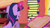 Size: 1280x720 | Tagged: safe, screencap, twilight sparkle, pony, unicorn, g4, spike at your service, book, female, golden oaks library, magic, mare, solo, telekinesis, unicorn twilight