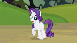 Size: 1280x720 | Tagged: safe, screencap, rarity, pony, unicorn, g4, spike at your service, female, mare, solo