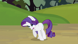 Size: 1280x720 | Tagged: safe, screencap, rarity, pony, unicorn, g4, spike at your service, female, mare, solo