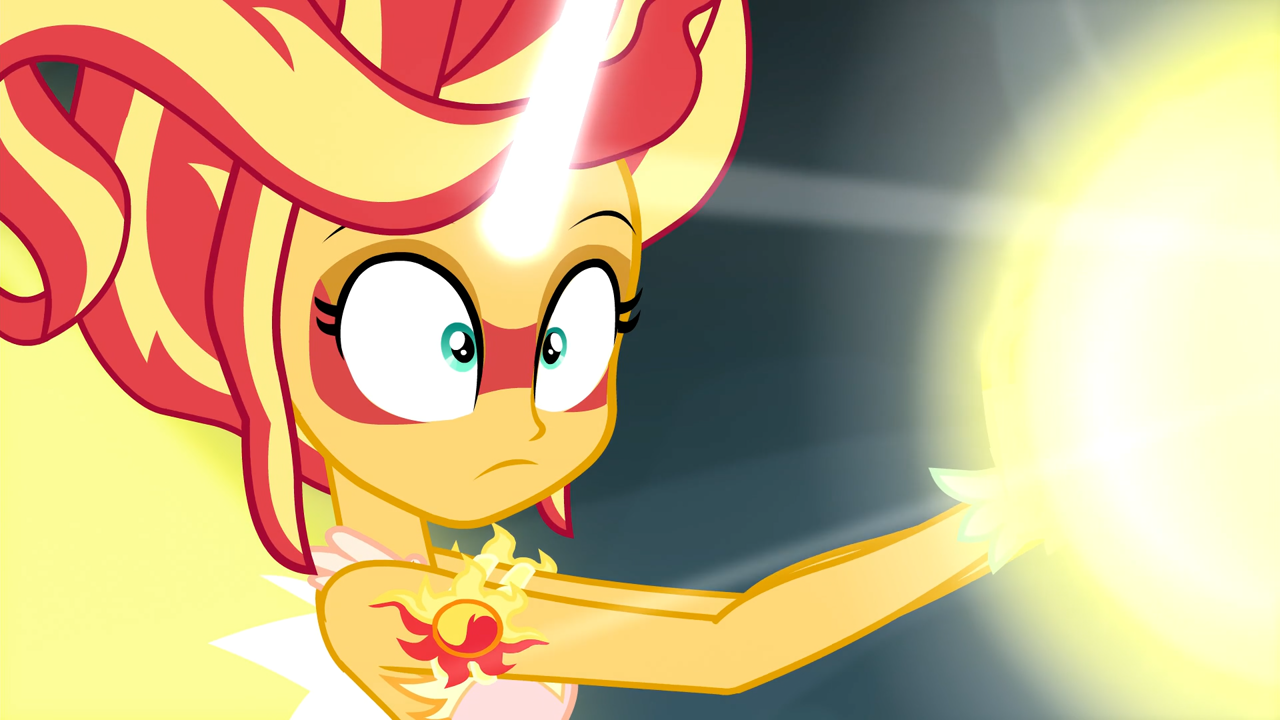 Sunset shimmer defeat