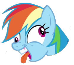 Size: 436x388 | Tagged: safe, edit, edited screencap, screencap, rainbow dash, pegasus, pony, g4, stranger than fan fiction, bust, didney worl, faic, female, flehmen response, horses doing horse things, majestic as fuck, mare, rainbow dash is best facemaker, simple background, solo, transparent background