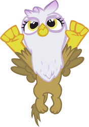 Size: 4183x5945 | Tagged: safe, artist:memnoch, gilda, griffon, g4, absurd resolution, simple background, solo, transparent background, vector, young gilda