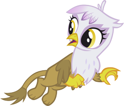 Size: 6020x5148 | Tagged: safe, artist:memnoch, gilda, griffon, g4, absurd resolution, simple background, solo, transparent background, vector, young gilda