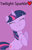 Size: 519x823 | Tagged: safe, artist:twilyisbestpone, derpibooru exclusive, twilight sparkle, pony, unicorn, g4, adorkable, cute, daaaaaaaaaaaw, dork, eyes closed, female, heart, mare, purple background, simple background, smiling, solo, twiabetes, unicorn twilight