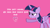 Size: 2560x1440 | Tagged: safe, artist:faze-alan-mskull2019, twilight sparkle, alicorn, pony, g4, angry, caption, female, happy birthday mlp:fim, mlp fim's seventh anniversary, my little pony logo, op can't let go, pink background, simple background, solo, text, twilight sparkle (alicorn)